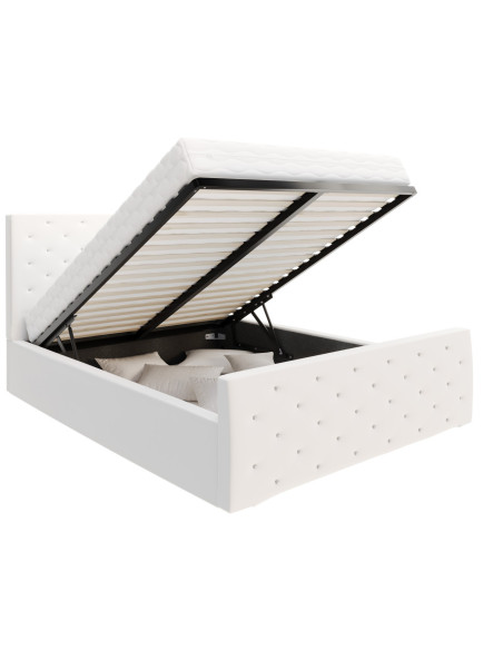 Łóżko tapicerowane PASSION FDM podnoszone