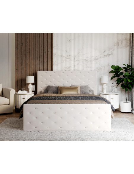 Łóżko tapicerowane PASSION FDM podnoszone