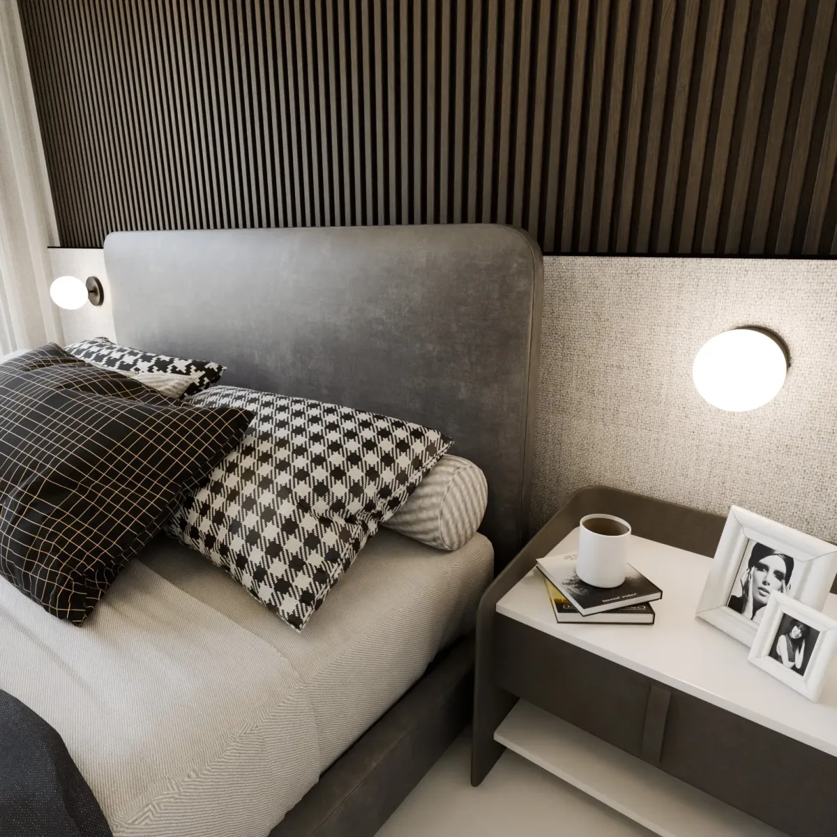 Kinkiet BIOR K1 BLACK EMIBIG