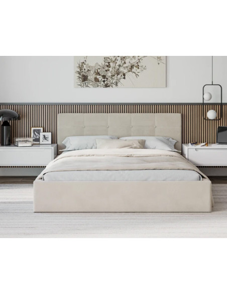 Łóżko tapicerowane RINO FDM podnoszone