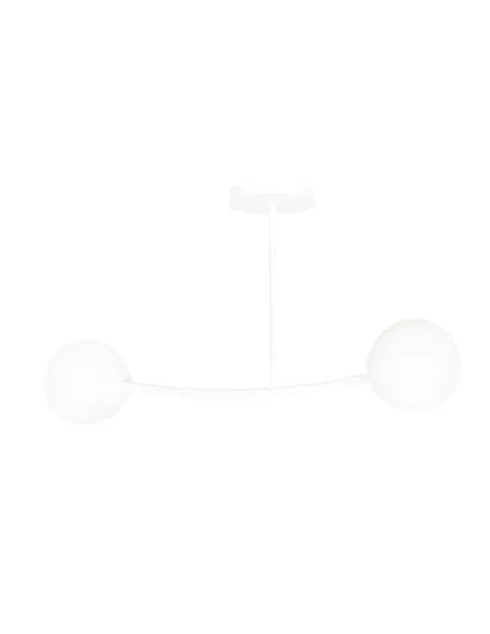 Lampa sufitowa HALLDOR 2 WHITE EMIBIG