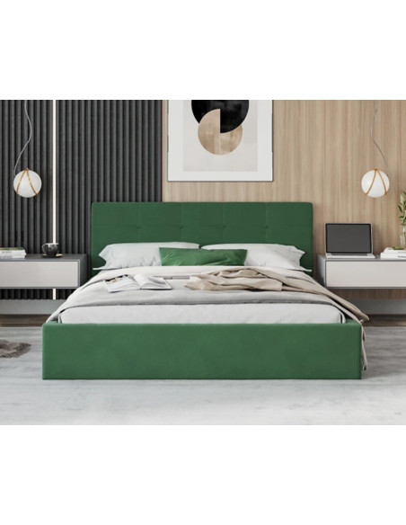 Łóżko tapicerowane RINO FDM podnoszone