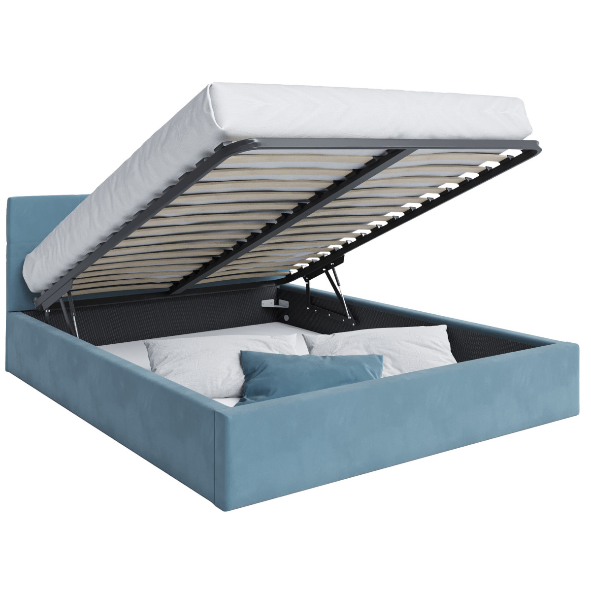 Łóżko tapicerowane RINO FDM podnoszone