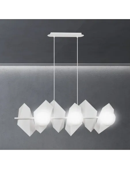 Lampa wisząca DRIFTON 6 WHITE EMIBIG