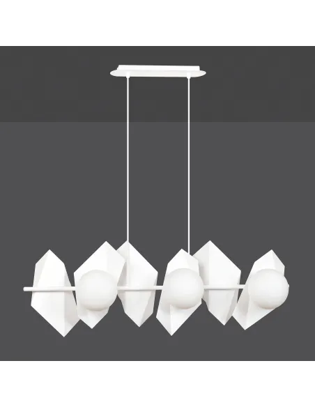 Lampa wisząca DRIFTON 6 WHITE EMIBIG