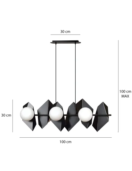 Lampa wisząca DRIFTON 6 EMIBIG