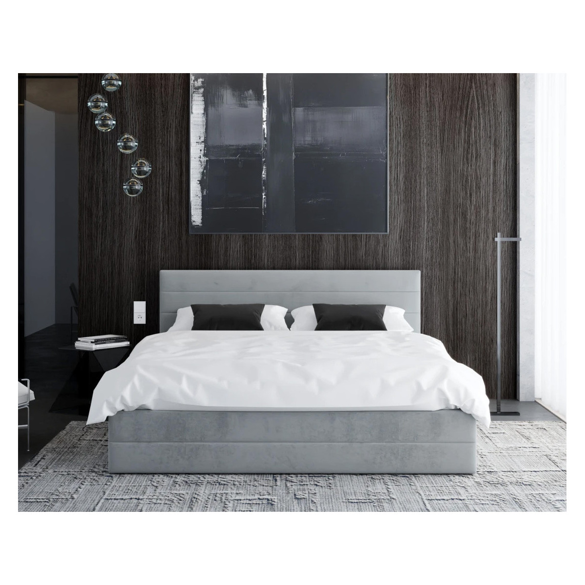 Łóżko tapicerowane VIRGINIA FDM podnoszone