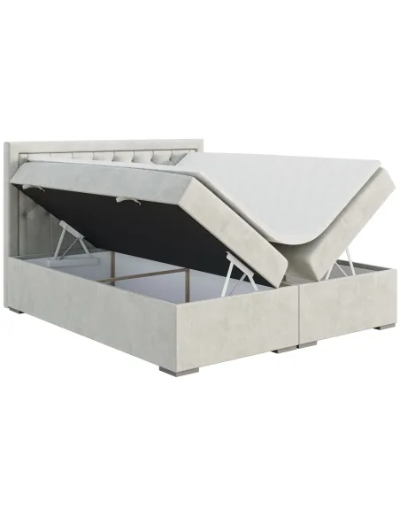 Łóżko kontynentalne BLOOM LAVERTO podnoszone