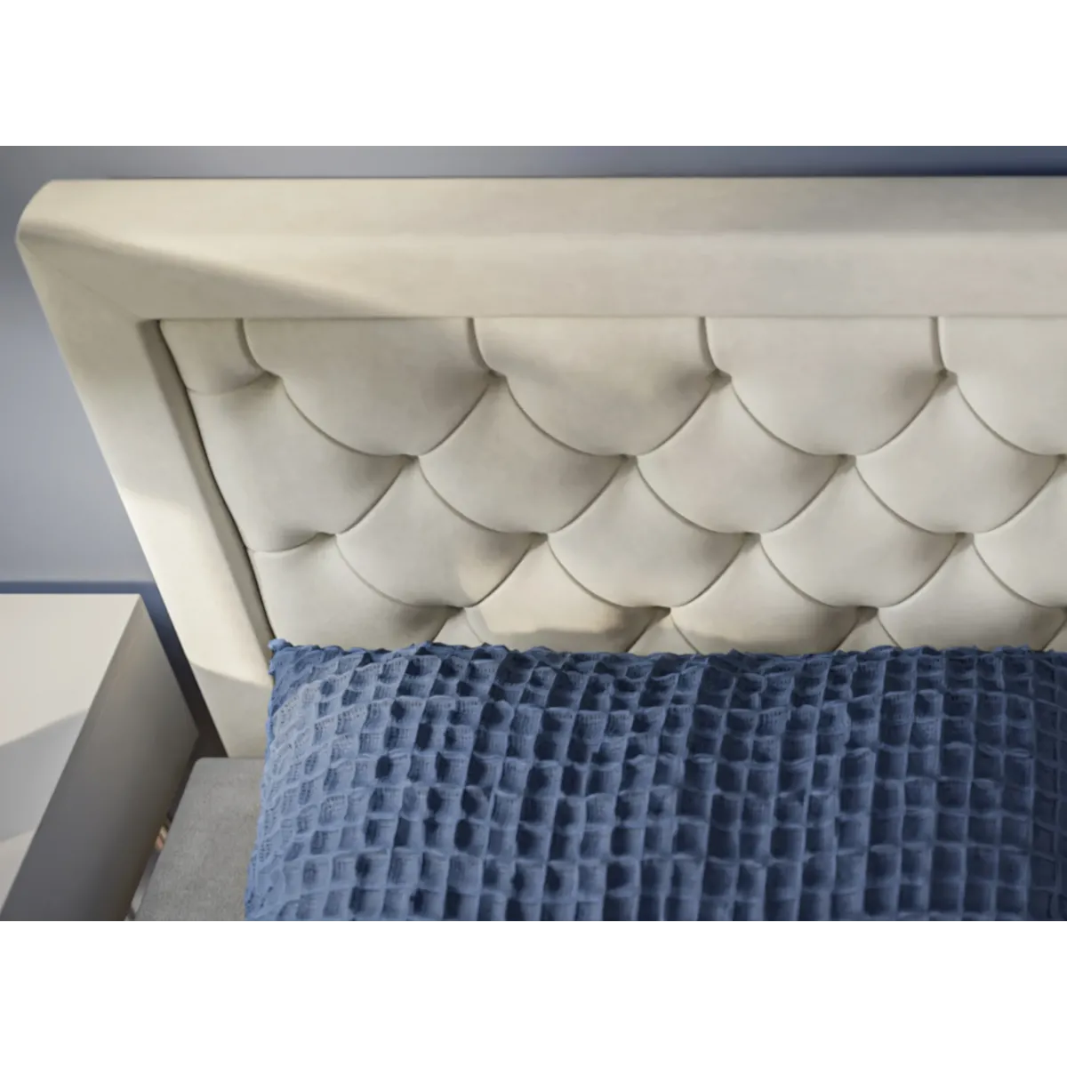 Łóżko kontynentalne BLOOM LAVERTO podnoszone