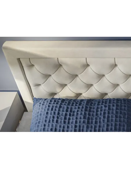 Łóżko kontynentalne BLOOM LAVERTO podnoszone