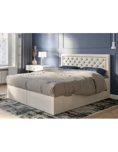 Łóżko kontynentalne BLOOM LAVERTO podnoszone