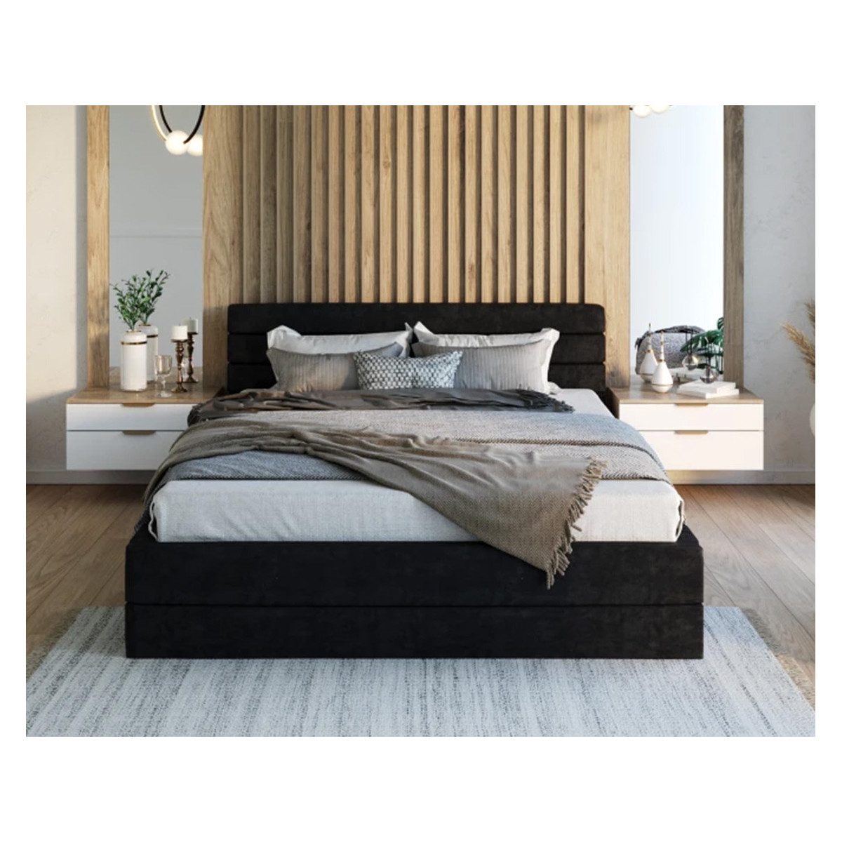 Łóżko tapicerowane VIRGINIA FDM podnoszone