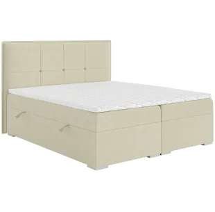 Łóżko kontynentalne CARRE LAVERTO podnoszone