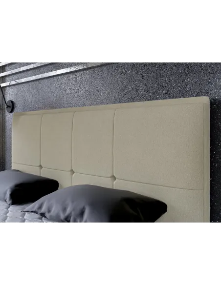 Łóżko kontynentalne CARRE LAVERTO podnoszone