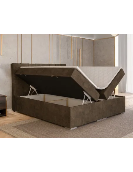 Łóżko kontynentalne DAILY LAVERTO podnoszone