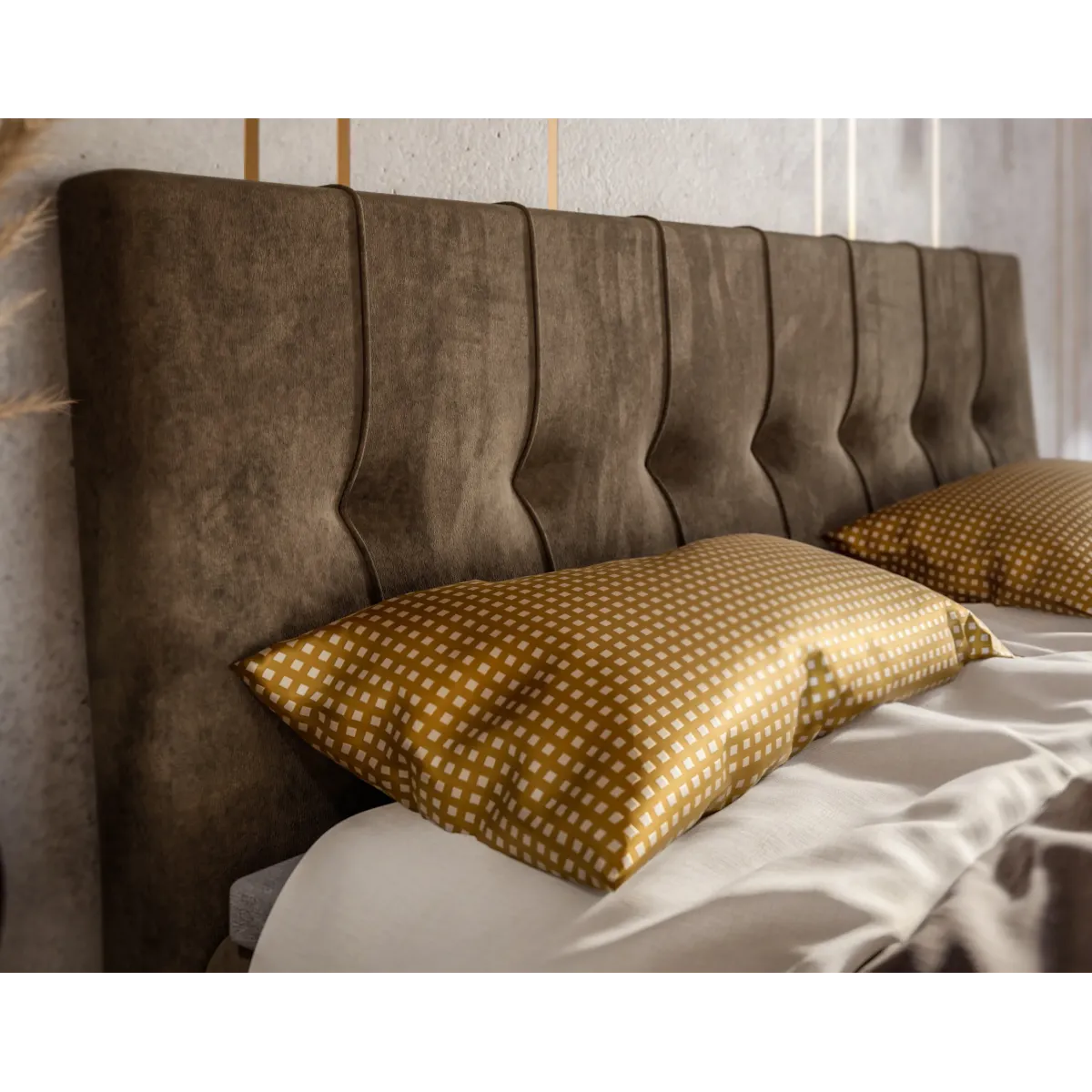 Łóżko kontynentalne DAILY LAVERTO podnoszone