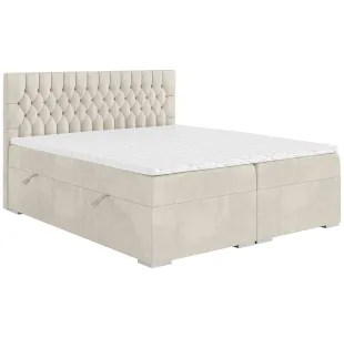 Łóżko kontynentalne DALIA LAVERTO podnoszone