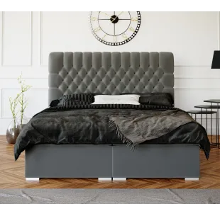 Łóżko kontynentalne DALIA LAVERTO podnoszone 2