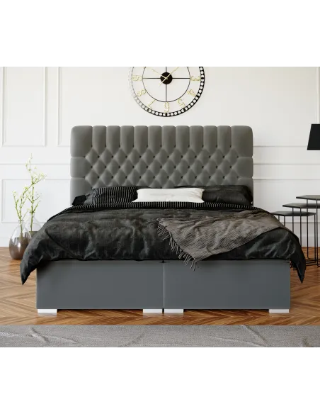 Łóżko kontynentalne DALIA LAVERTO podnoszone