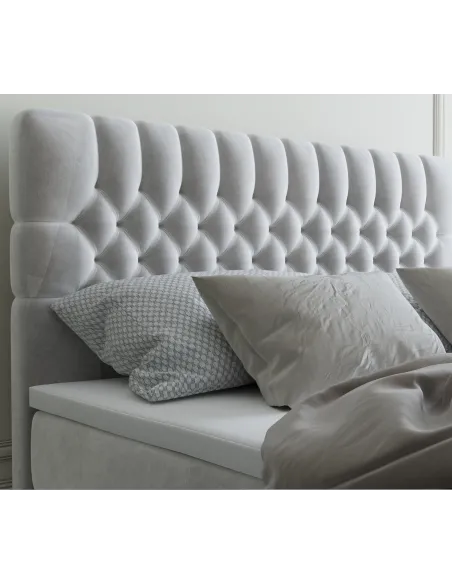 Łóżko kontynentalne DALIA LAVERTO podnoszone