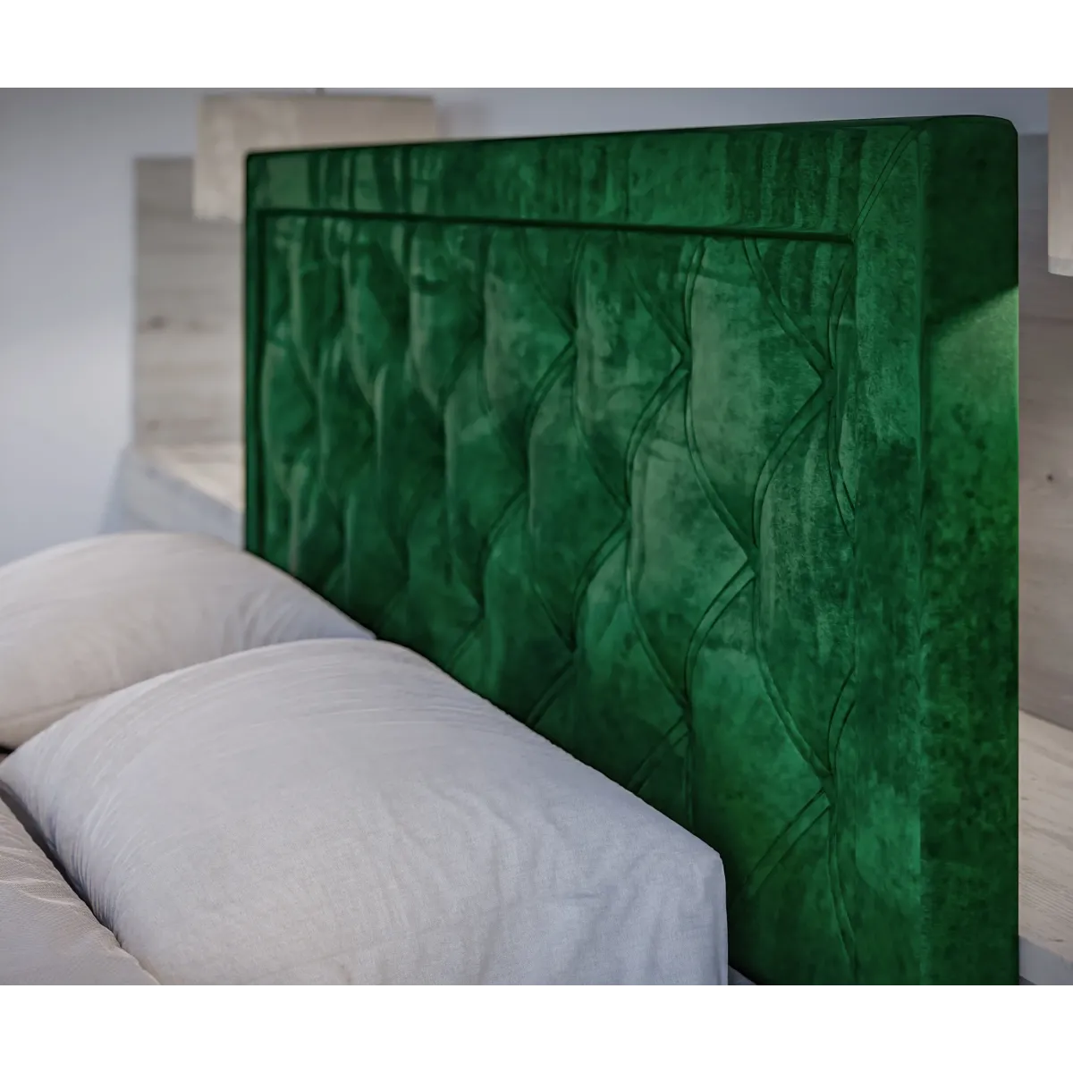 Łóżko kontynentalne DUST LAVERTO podnoszone