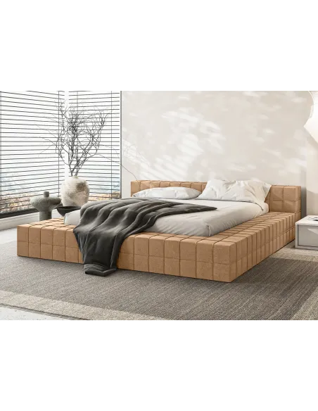 Łóżko kontynentalne EVORA LAVERTO podnoszone