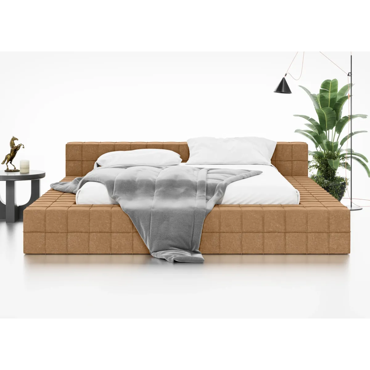 Łóżko tapicerowane EVORA LAVERTO podnoszone