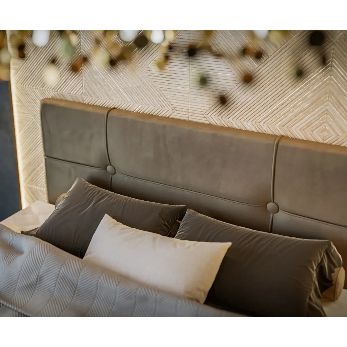 Łóżko kontynentalne GAIA LAVERTO podnoszone