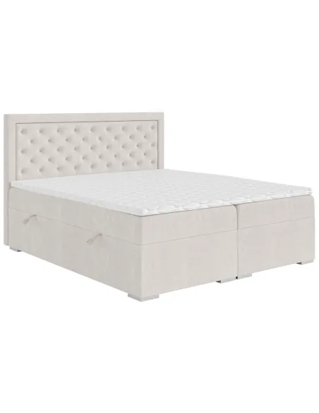 Łóżko kontynentalne GLAMOUR LAVERTO podnoszone