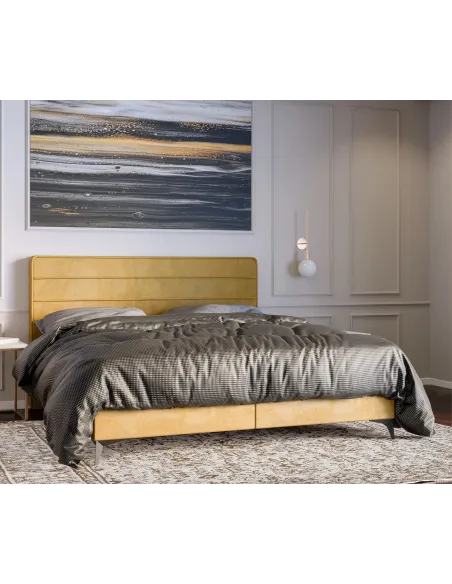 Łóżko kontynentalne HORIZO LAVERTO podnoszone