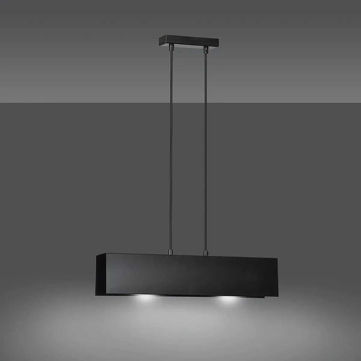 Lampa wisząca GENOTR 2 BLACK EMIBIG