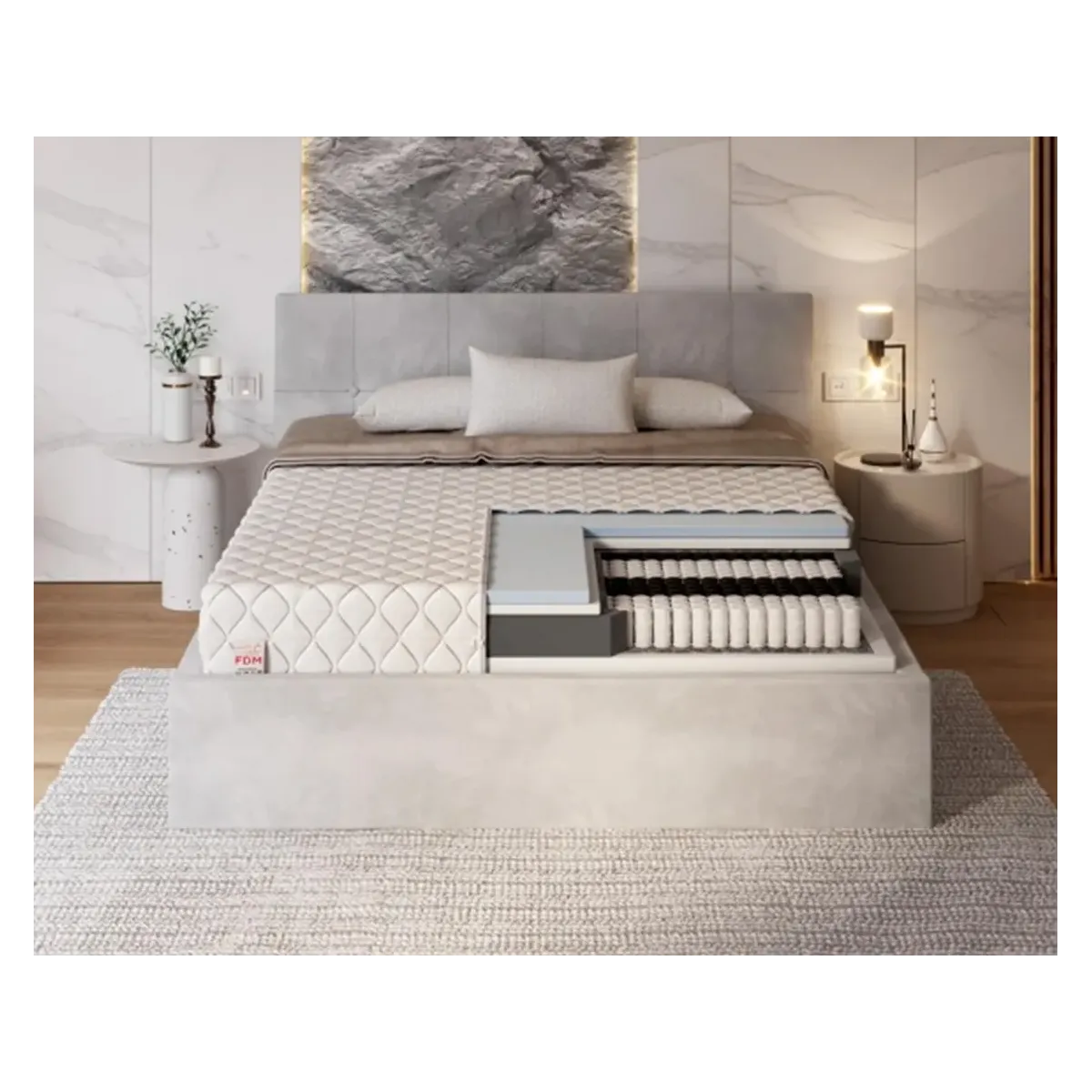 Materac ENNA FDM kieszeniowy