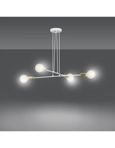 lampa wisząca VESIO 4 WHITE EMIBIG