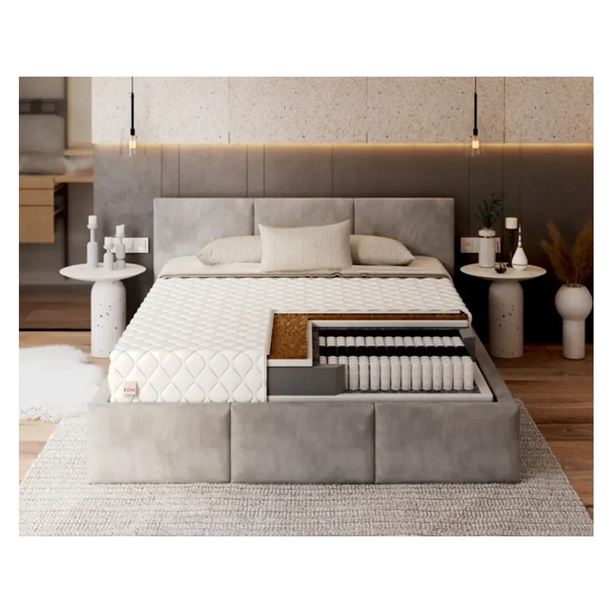 Materac FAMILY FDM kieszeniowy