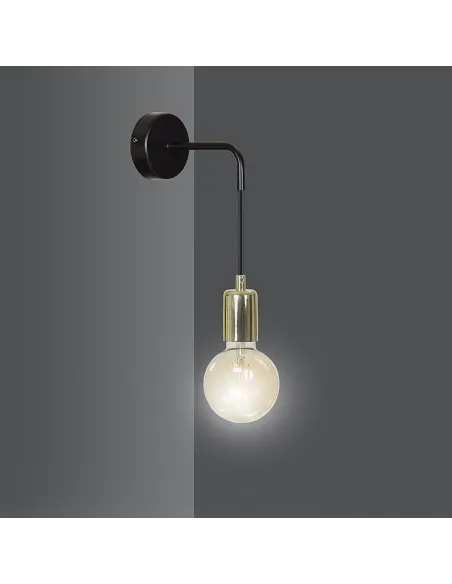 Kinkiet VESIO K1 BLACK EMIBIG