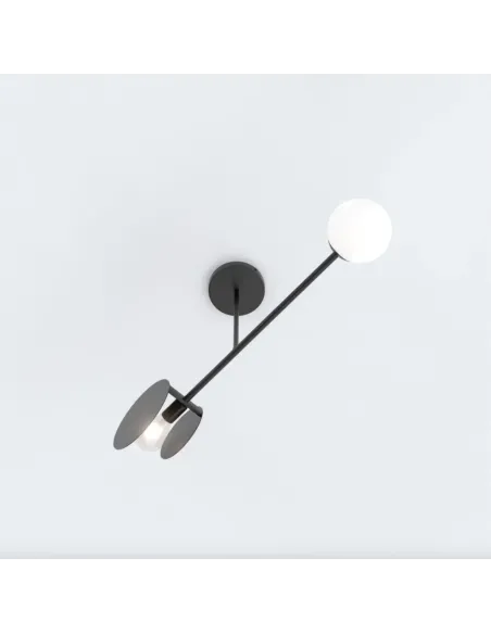 Lampa sufitowa MINERVA 2 BLACK EMIBIG