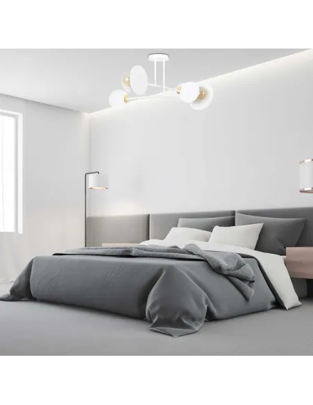 Lampa sufitowa MINERVA 4 WHITE EMIBIG