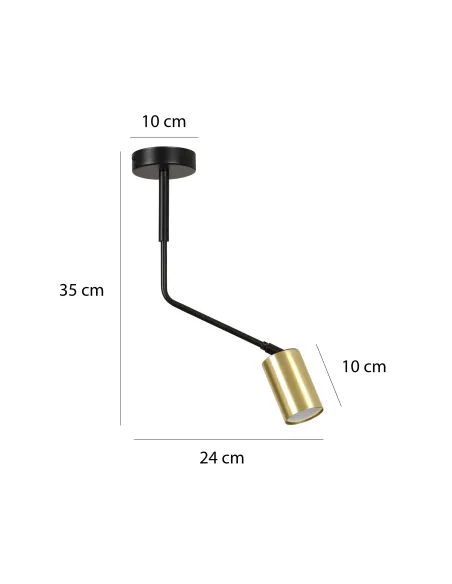 Lampa sufitowa VERNO 1 EMIBIG