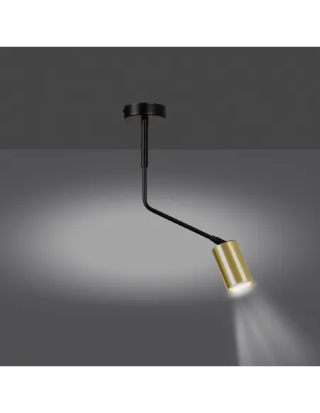 Lampa sufitowa VERNO 1 BLACK EMIBIG