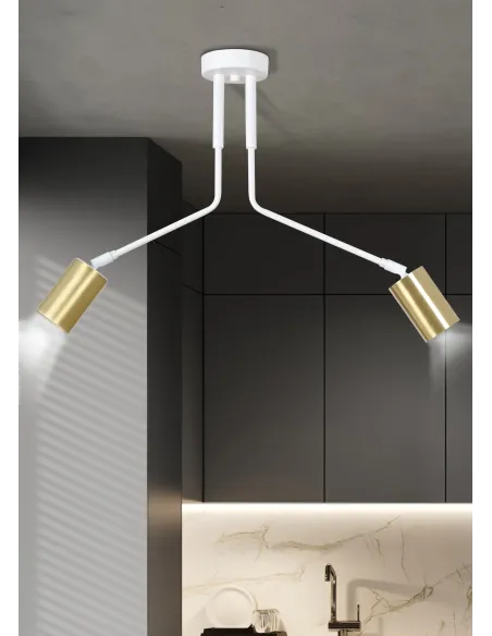 Lampa sufitowa VERNO 2 WHITE EMIBIG