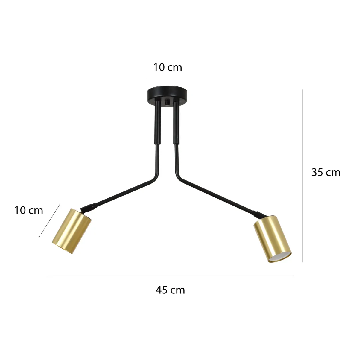 Lampa sufitowa VERNO 2 EMIBIG