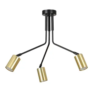 Lampa sufitowa VERNO 3 BLACK EMIBIG