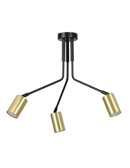 Lampa sufitowa VERNO 3 BLACK EMIBIG