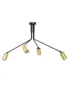 Lampa sufitowa VERNO 4 BLACK EMIBIG