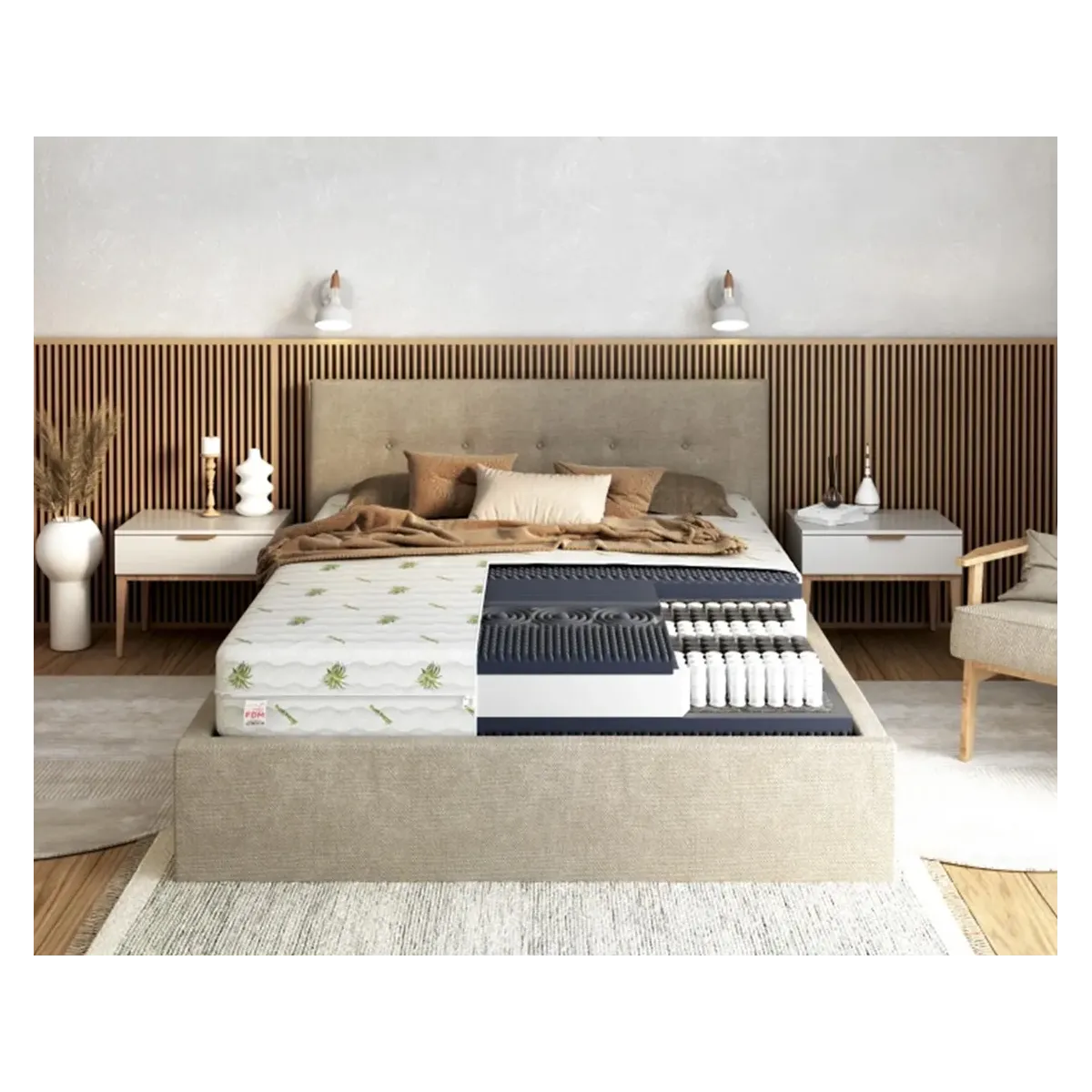 Materac NOIR FDM kieszeniowy