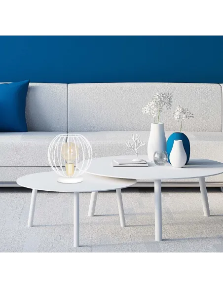 Lampa stołowa ALBIO LN1 WHITE EMIBIG