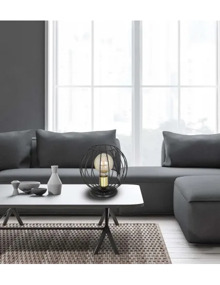 Lampa stołowa ALBIO LN1 BLACK EMIBIG