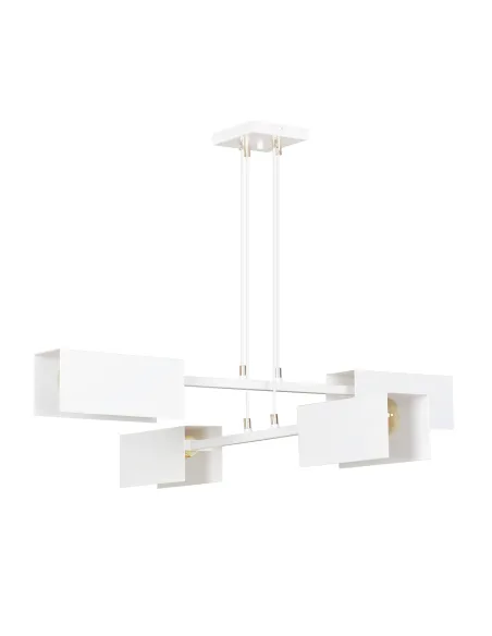 lampa wisząca TOLOS 4 WHITE EMIBIG