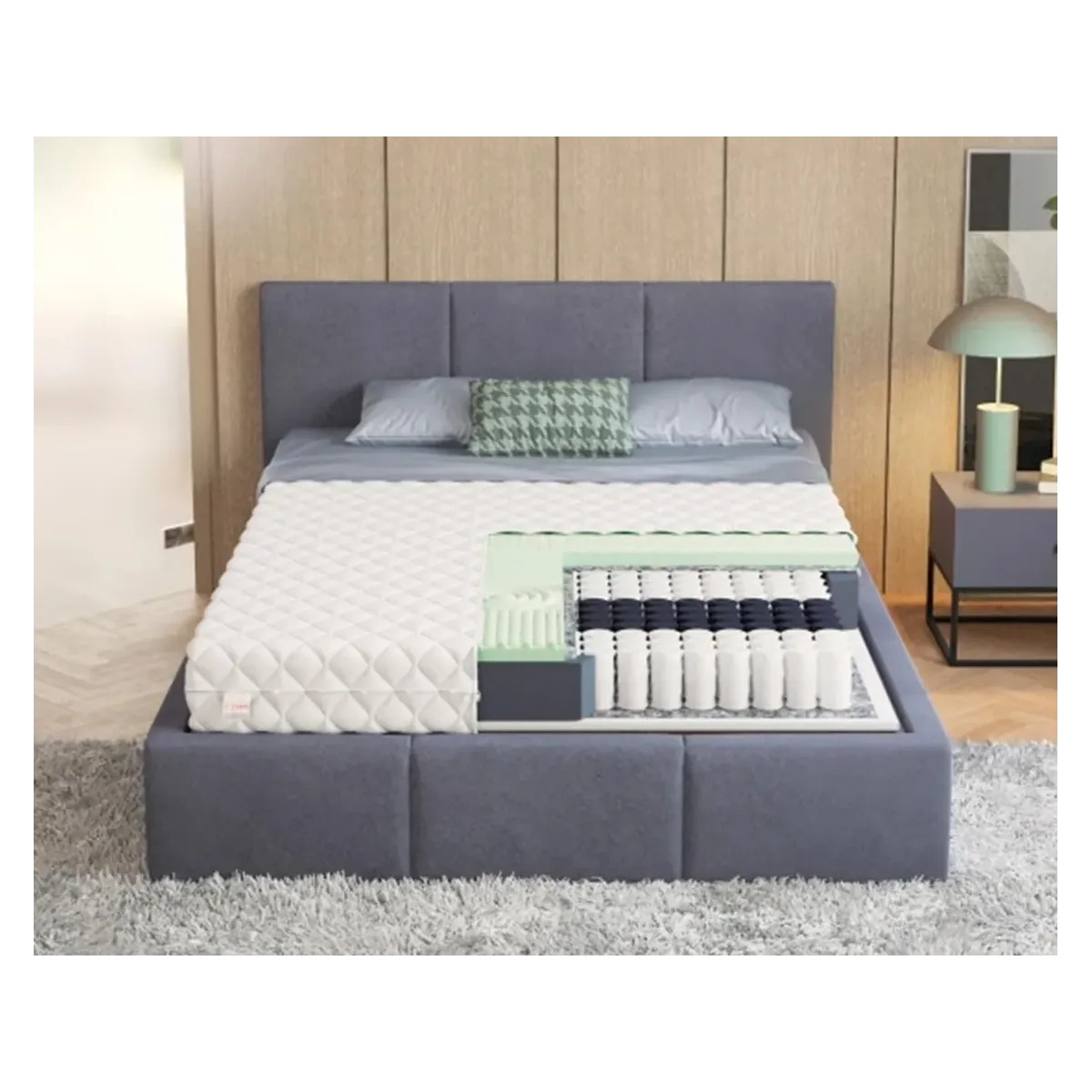 Materac VASTO FDM kieszeniowy