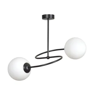 Lampa sufitowa SELBI 2 BLACK EMIBIG